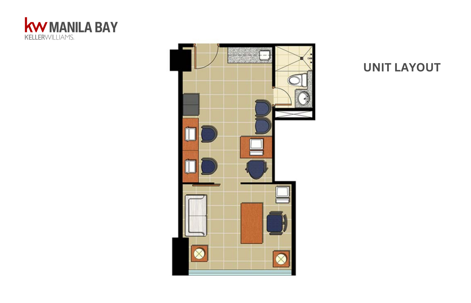 Office at Entrata, Filinvest City Alabang